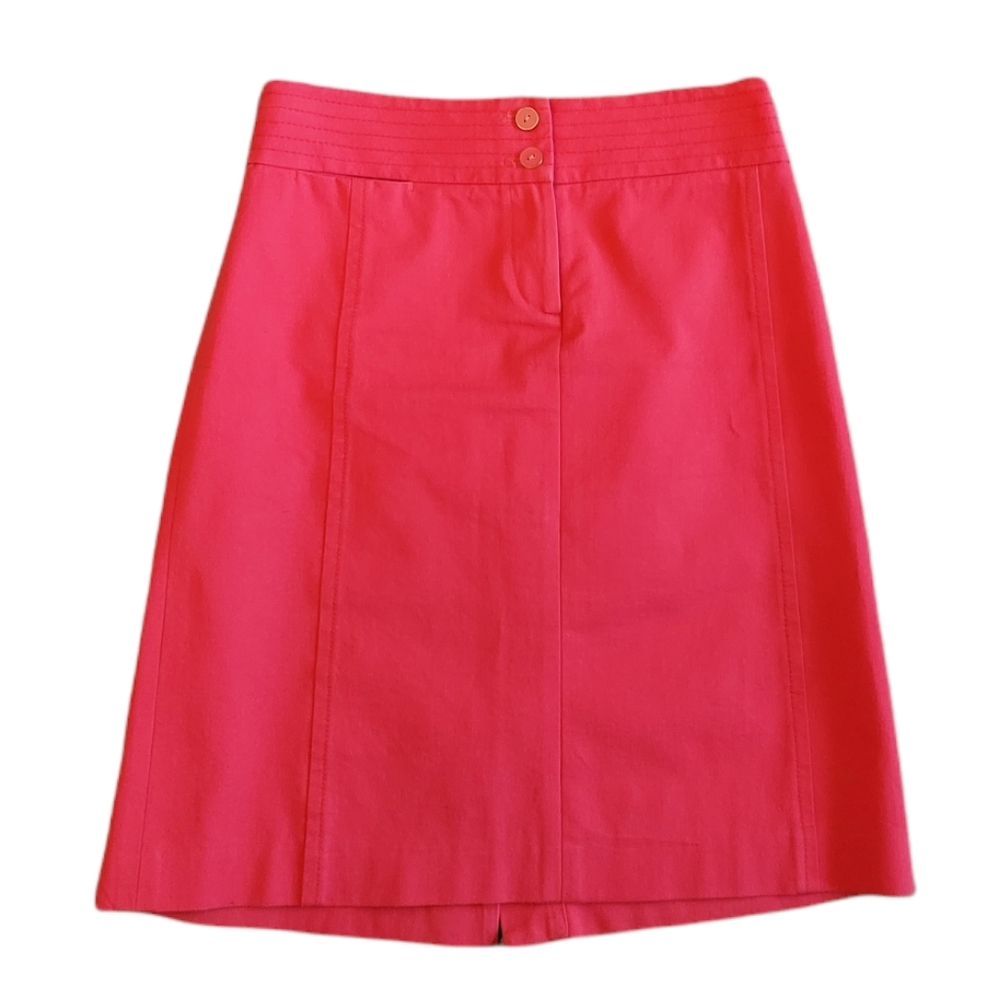 J. Mclaughlin Womens Hot Pink Pull-On Skirt